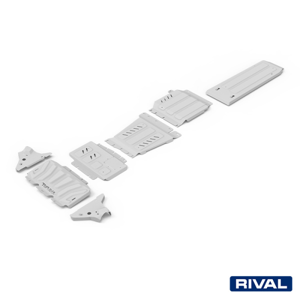 Skid Plates (Sets) Nissan Navara (Frontier) 2014-2019; 2,3 l. / diesel